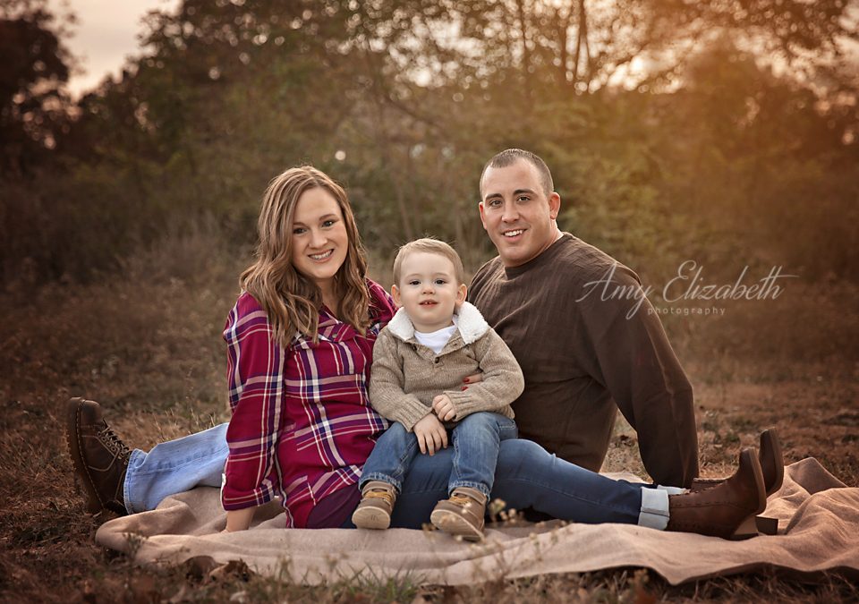 Sunset Session Family of Three – St Louis Missouri