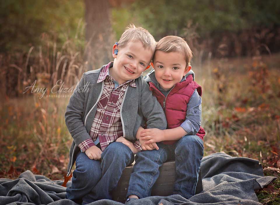 two brothers at family session st louis