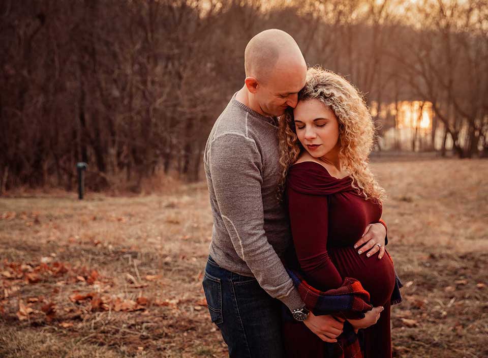 st louis maternity session