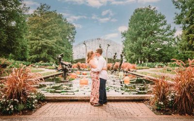 Botanical Gardens Engagment Session – St. Louis Photographer