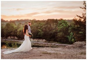 Sunset Bluffs wedding st. louis photographer