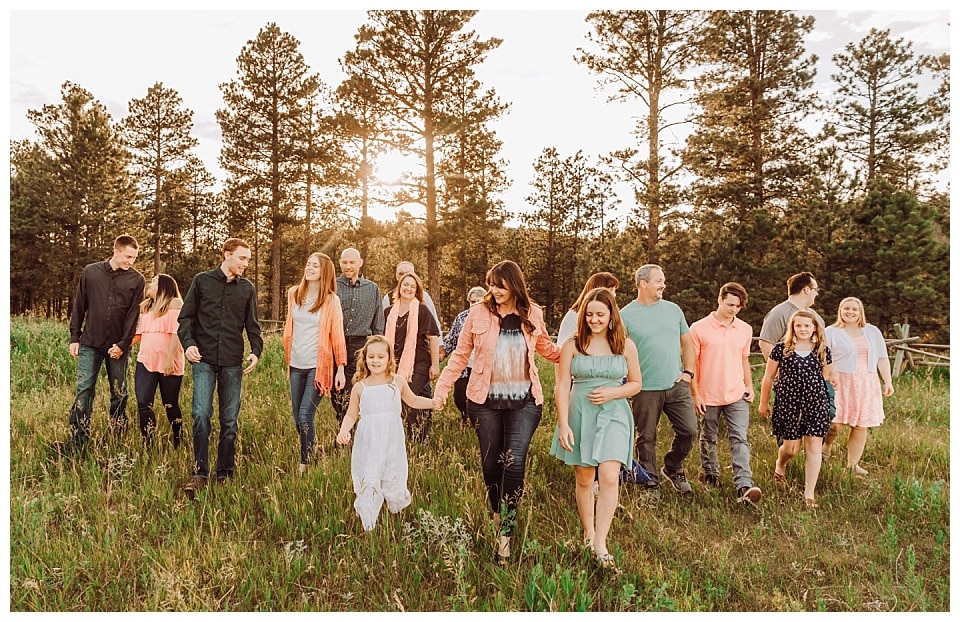 extended family session Black Hills South Dakota