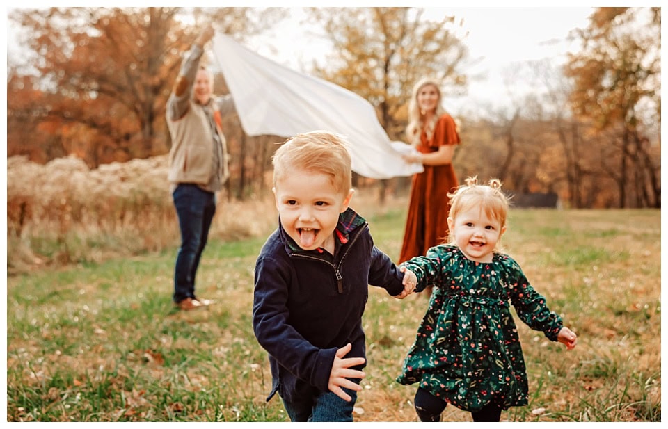 fall family session St. Louis area
