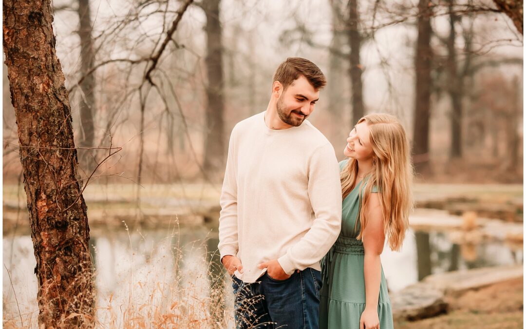 St. Louis Central Library and Forest Park Engagement Session