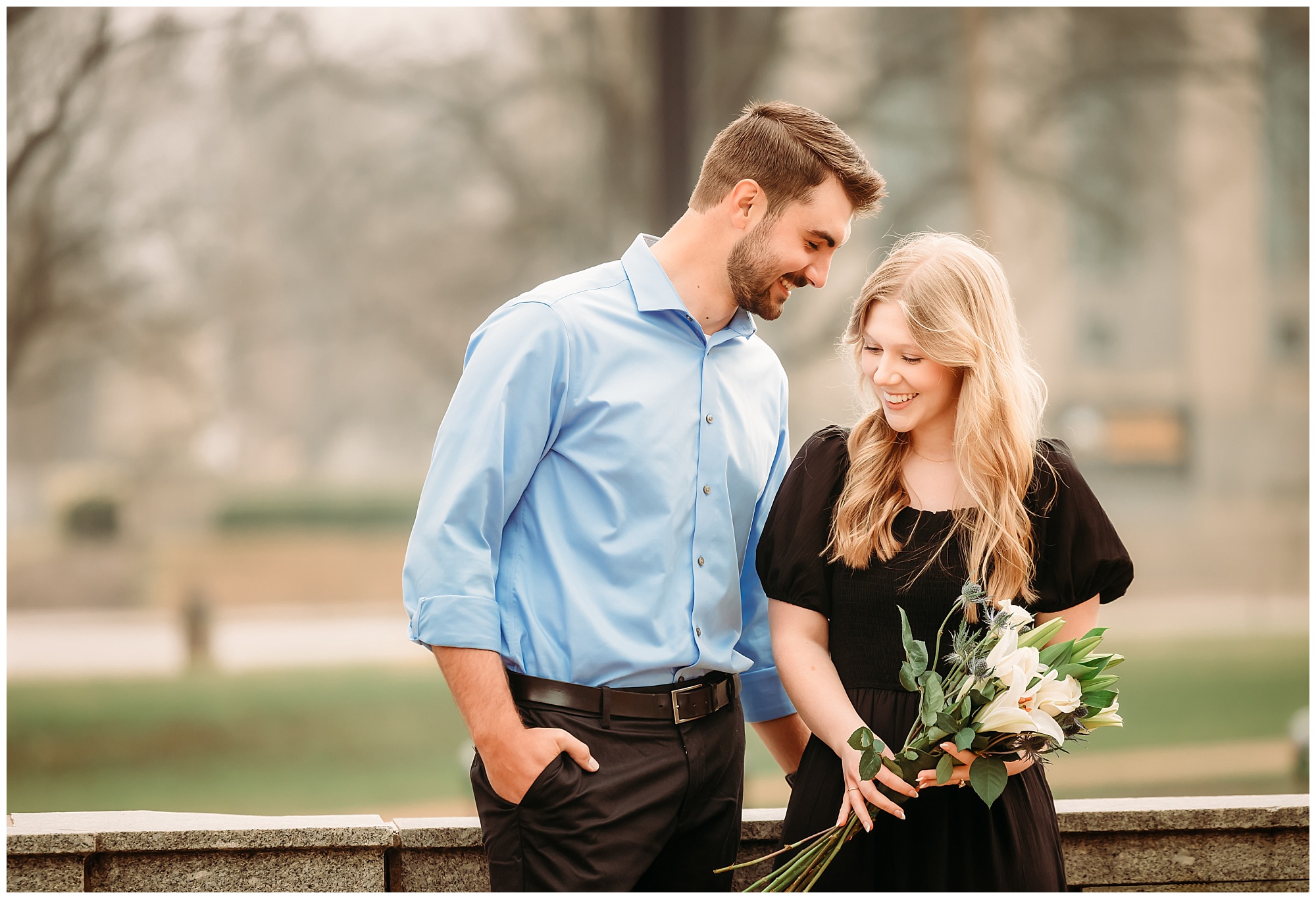 Central Park Engagement St. Louis